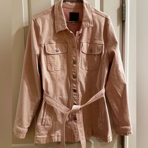 Women’s pink utility jacket